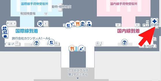 セントレアPCRセンター場所